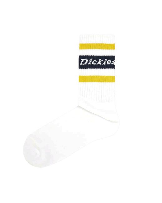 Dickies White Genola Socks for men