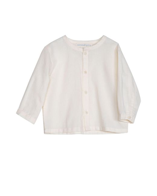 SERENDIPITY ORGANICS White Baby Shirt