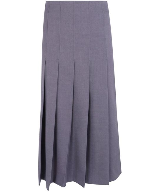 DR. HOPE Purple Skirt Pleated "4894.4334 900"