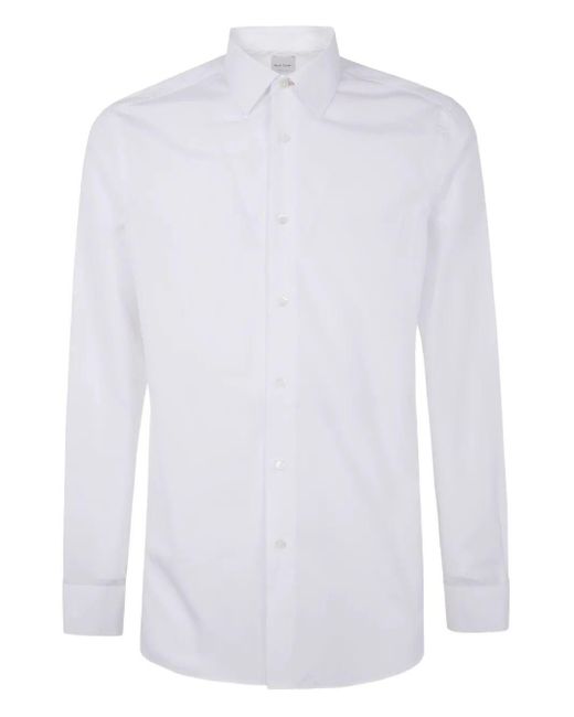 Paul Smith White S/C Tailored Fit Shirt for men