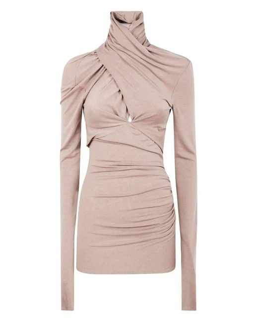 'Gres' Top di Entire studios in Pink