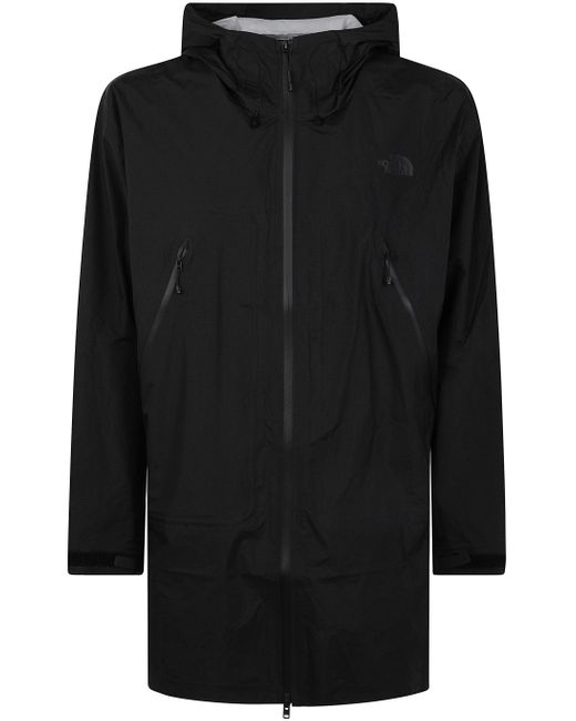 The North Face Black Packable Light Rain Park Raincoat