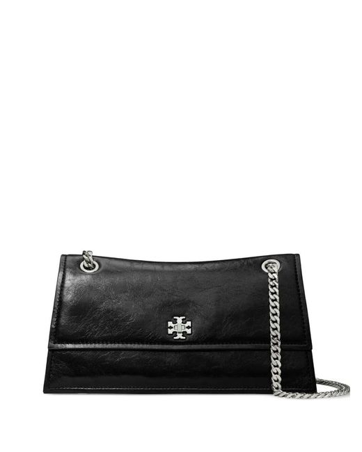 Tory Burch Black 'Kira' Turnlock Shoulder Bag