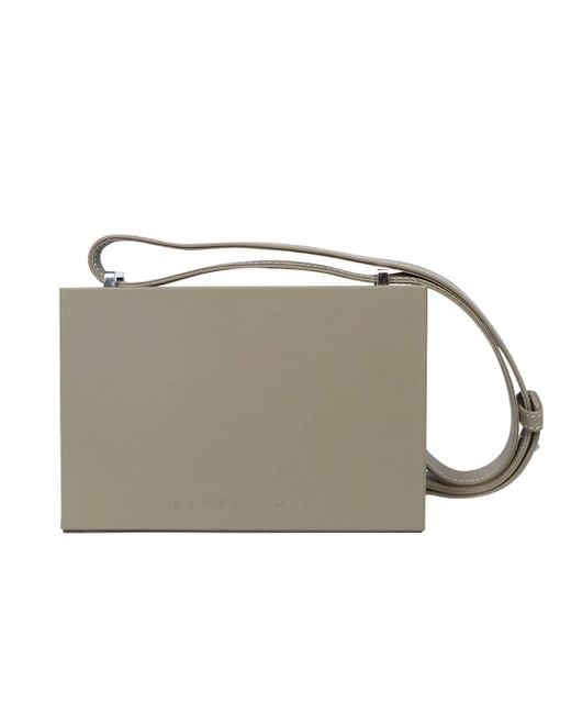 Nappa Dori Natural Auburn Radio Bag 02 for men