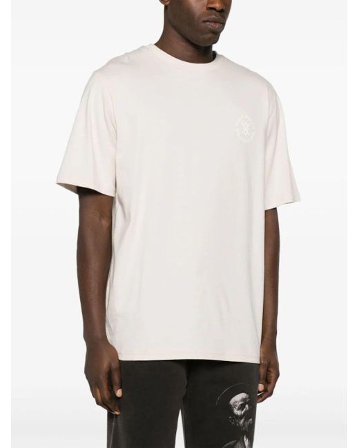 Daily Paper White Circle Short Sleeves T-shirt for men