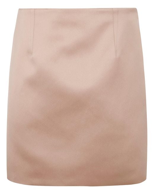 Chloé Natural Mini Pencil Skirt