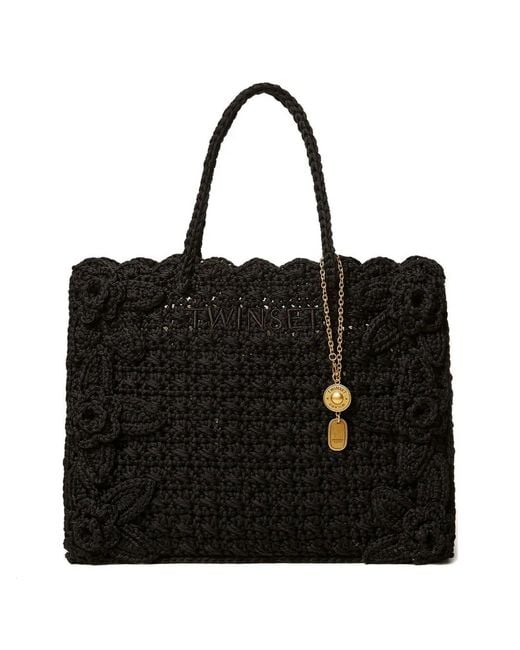 Twinset Black Tote Bag