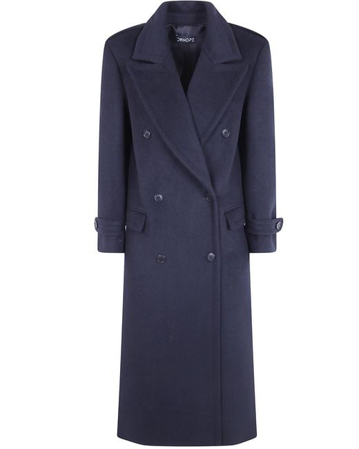 DR. HOPE Blue Coat Maxi "Maxi Coat"
