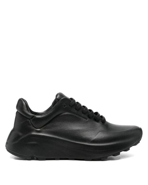 Roberto Del Carlo Black Nappa Sneakers