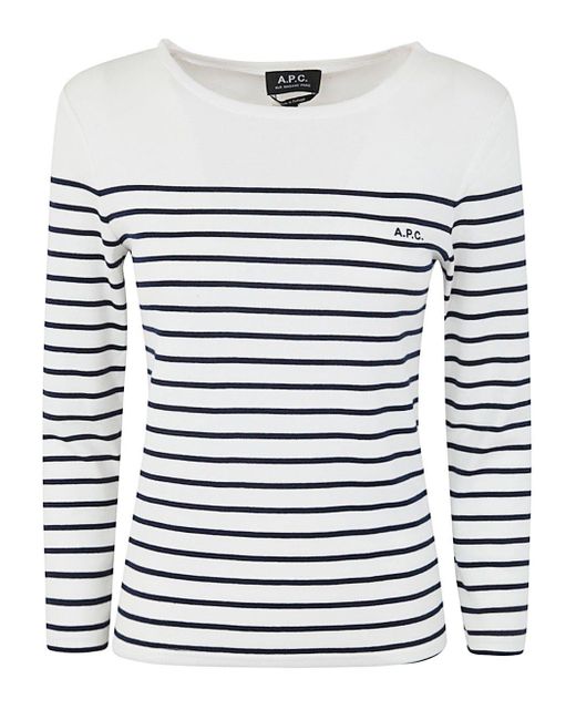 A.P.C. Thelma Top Clothing in White