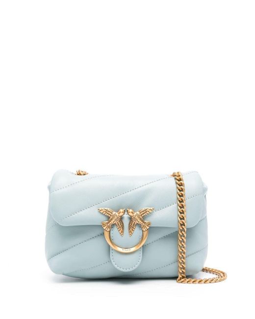 Pinko Blue Love Puff Baby Bag