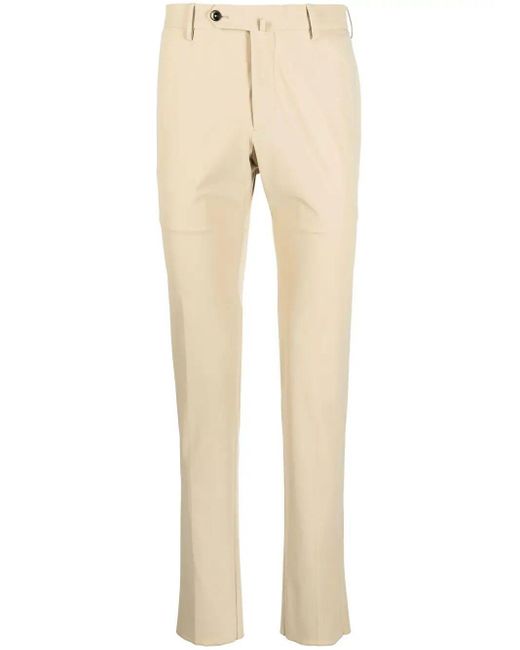 PT01 Natural Organic Kitenic Summer Fabric Slim Flat Front Pants for men