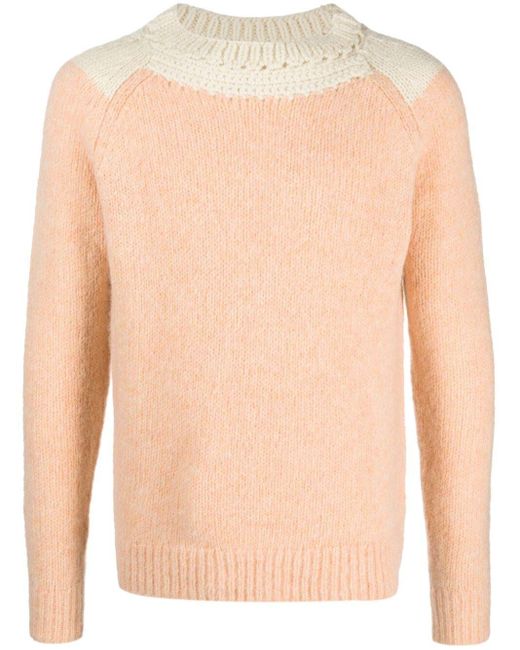 Dries Van Noten Natural 03620 Morgan 7710 Sweater Clothing for men