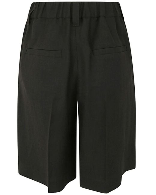 Brunello Cucinelli Black Shorts Clothing