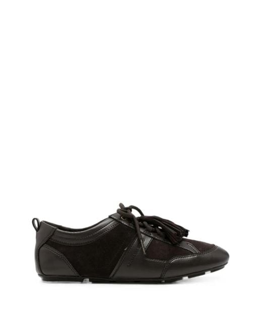 MICHAEL Michael Kors Black Trainers Leather "Keely"