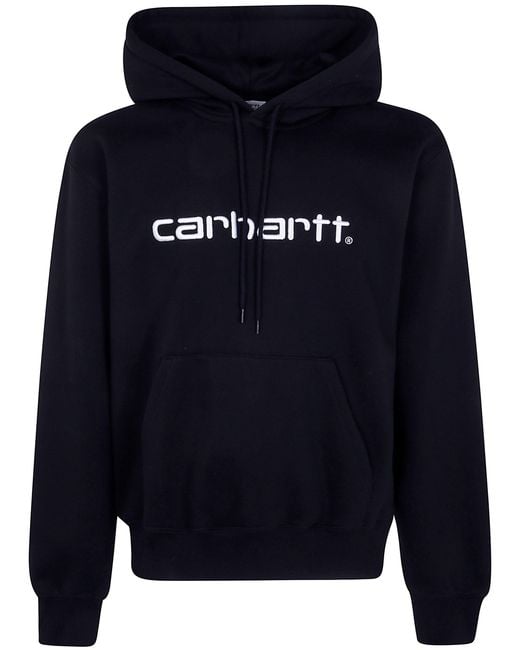 Carhartt Blue Sweatshirt Hooded "Carhartt" for men