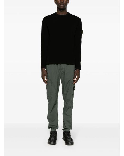 Stone Island Gray Regular Tapered Trousers Clothing for men