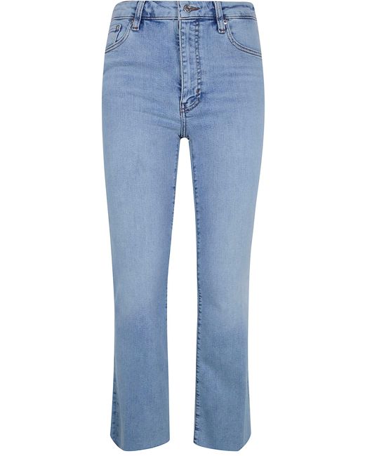 FRAME Blue 'The Reboot Crop' Denim