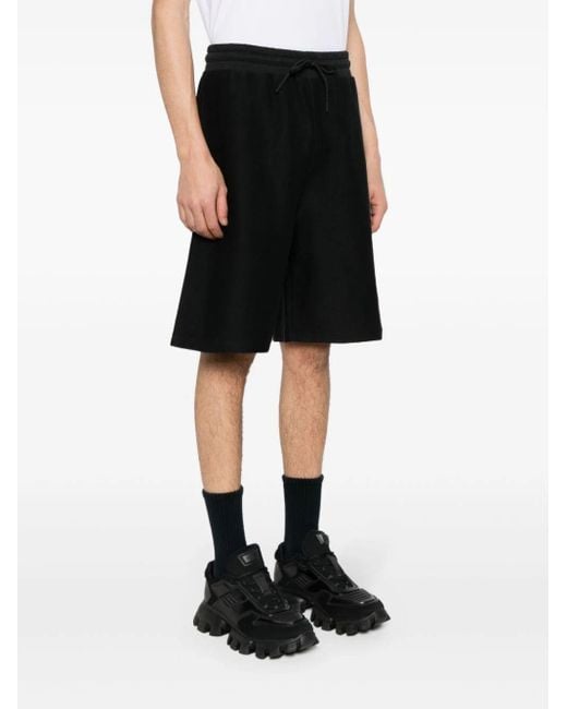 Moncler Black Shorts for men