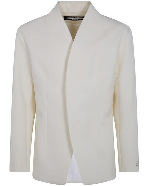 Jacquemus White "La Veste Bastide" Blazer for men