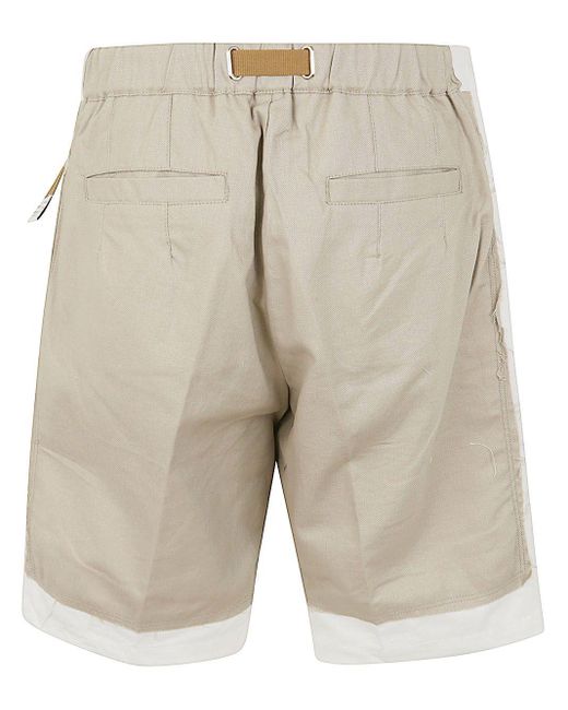 White Sand Natural Shorts for men