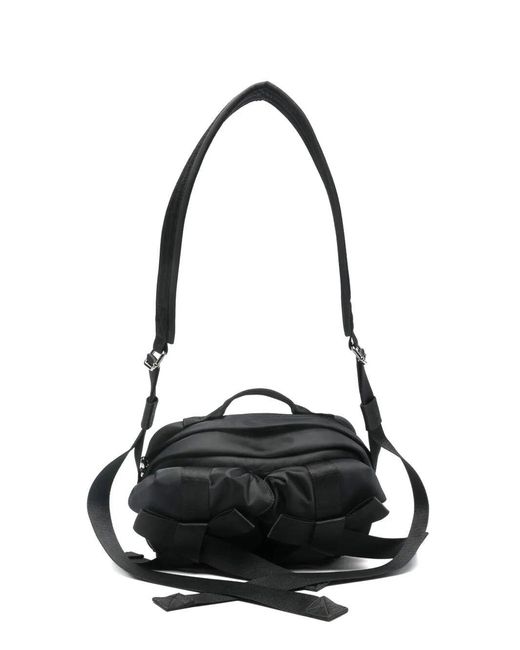 Simone Rocha Black "Classic Bow" Crossbody Bag
