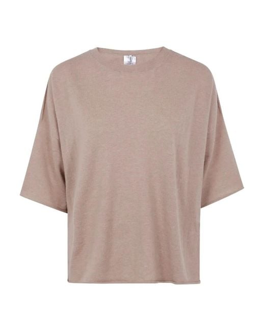 Liviana Conti Natural Mandy Short Sleeve T-Shirt
