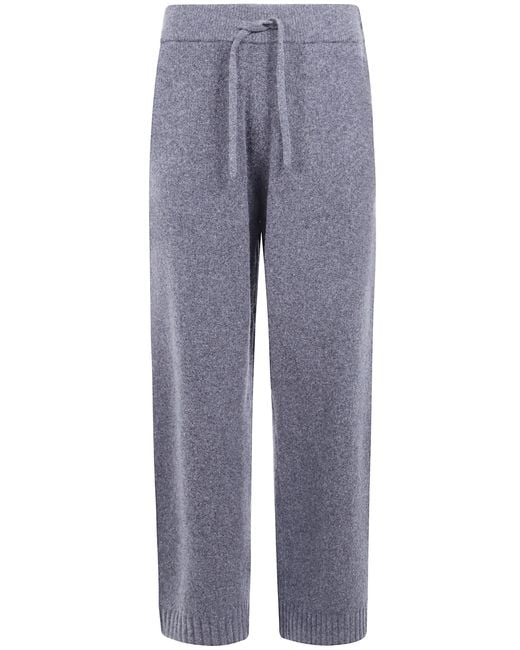 Represent Blue Knit Sweatpants "Ramone" for men