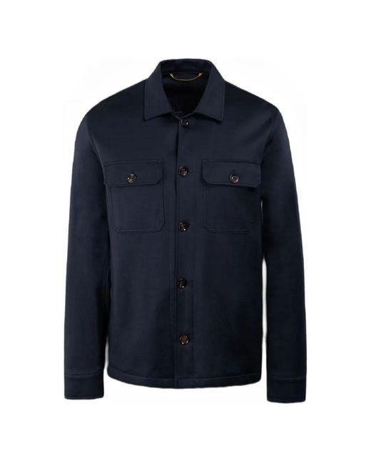 Moorer Blue "Kendal" Jacket for men