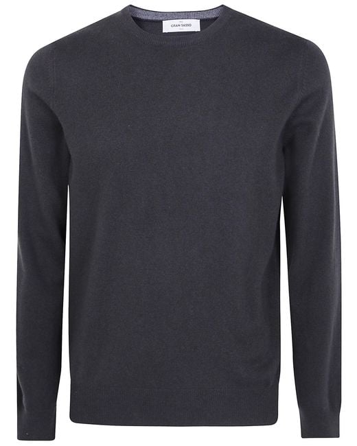 Gran Sasso Blue Sweater Turtle Neck "Long Sleeves" for men