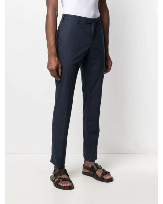 Incotex Blue Model 30 Slim Fit Trousers for men