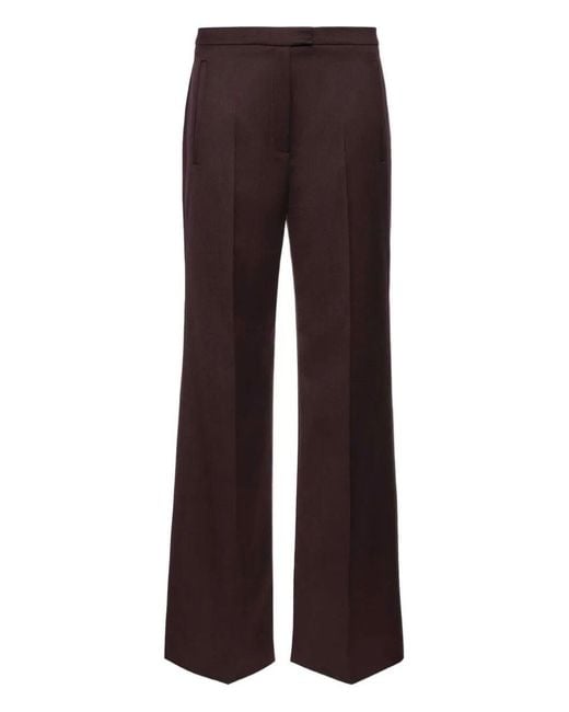 Magda Butrym Purple "Spodnie" Classic Pants