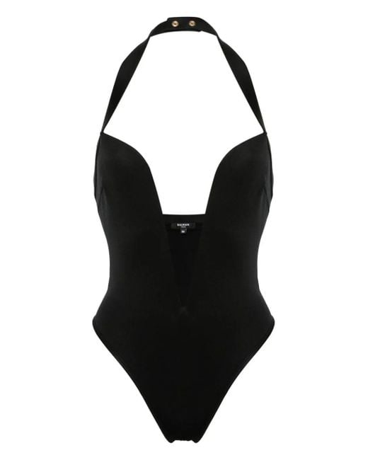 Balmain Black Swimsuit