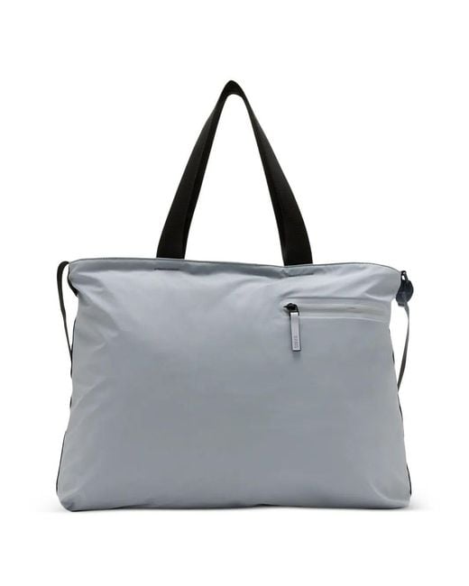 Rains Gray Dash Messenger Tote Bag
