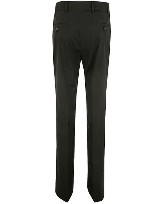 N°21 Black Straight Trouser Clothing