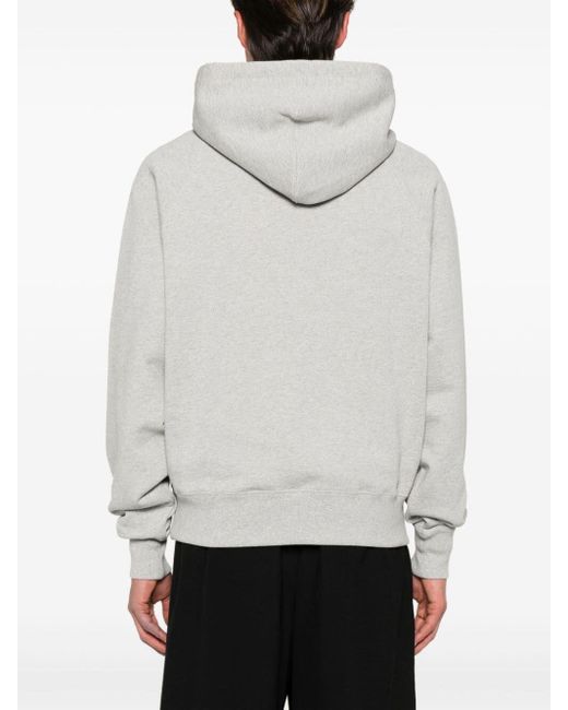 AMI Gray Hoodie Ami Am for men