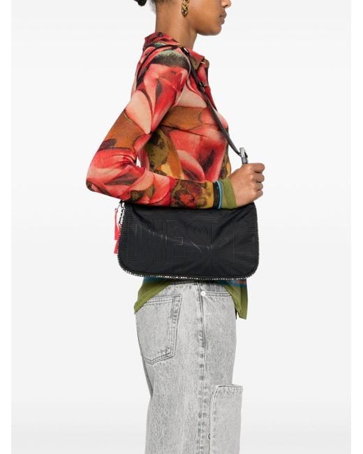 バッグ DIESEL Zip-D Crossbody X Women's Zip-D X-Expandable utilitarian shoulder bag | Black | Diesel