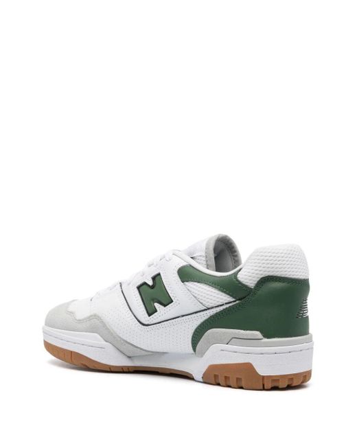 New Balance White 550 Sneakers Shoes for men