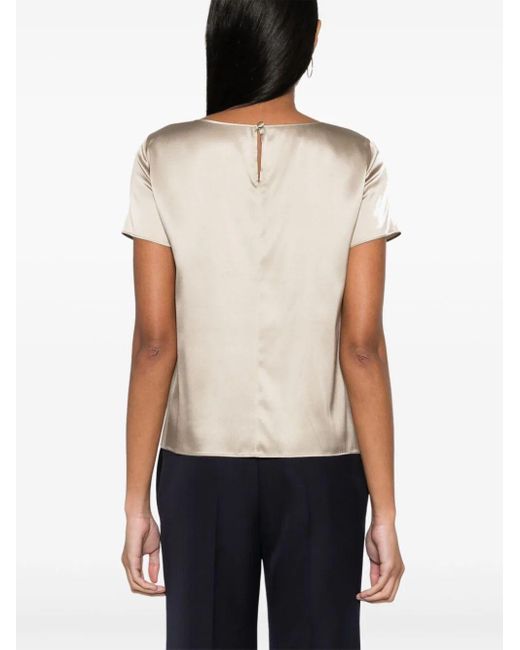 Emporio Armani Natural Short Sleeve Shirt