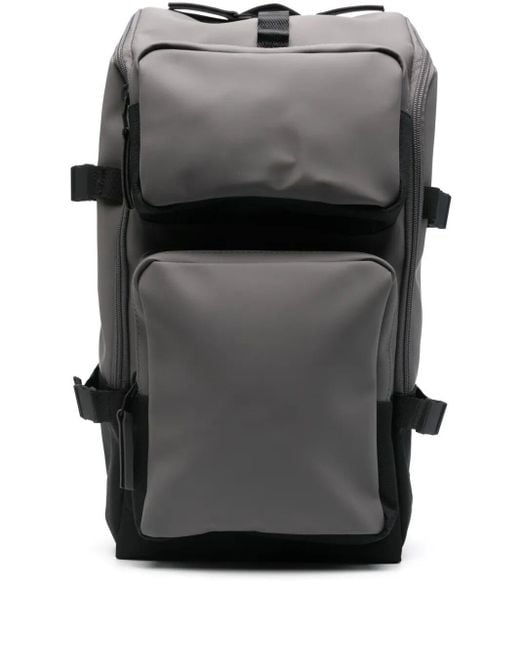 Rains Gray Trail Cargo Backpack By