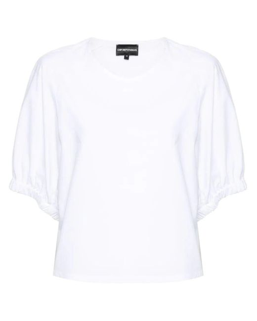 Emporio Armani White Short Sleeves Shirt