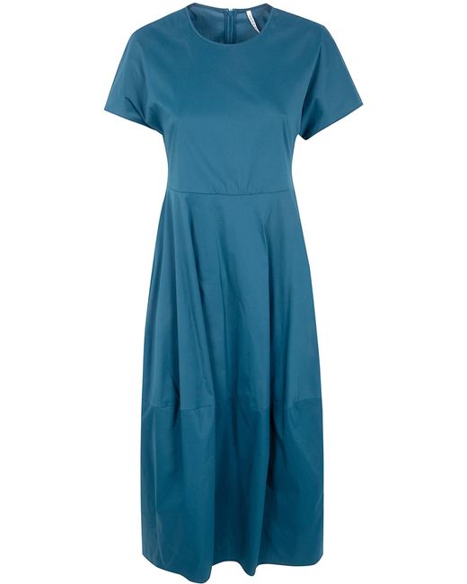 Liviana Conti Blue Lumis Midi Dress