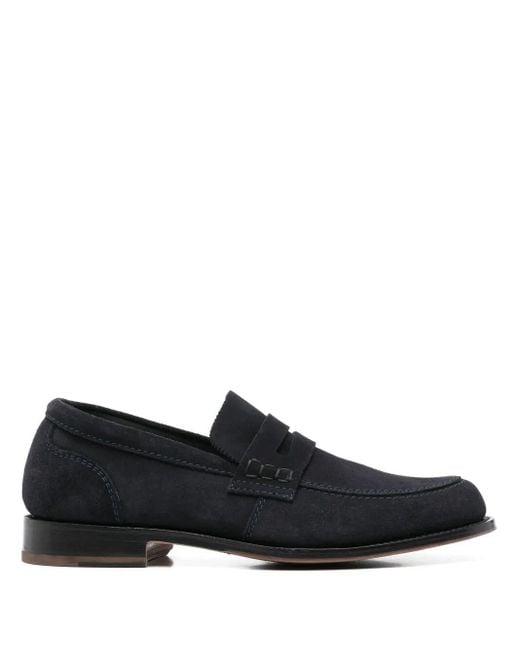 Tricker's Black Connaught Loafer for men