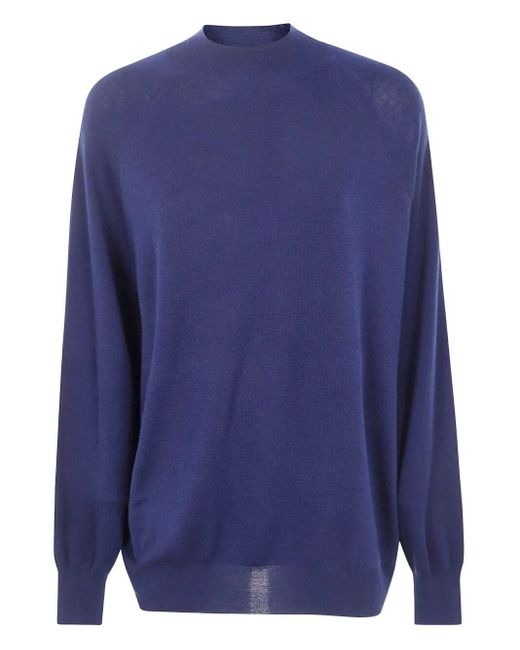 Mod.3975 Maglione A Manica Lunga di Aspesi in Blue