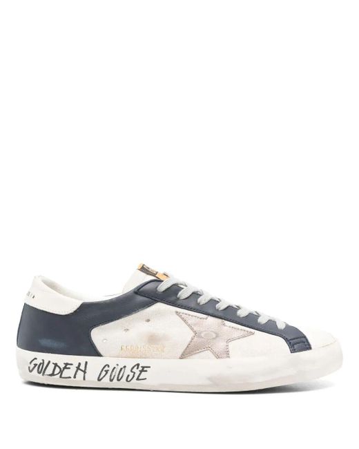 Golden Goose Deluxe Brand White Sneakers for men