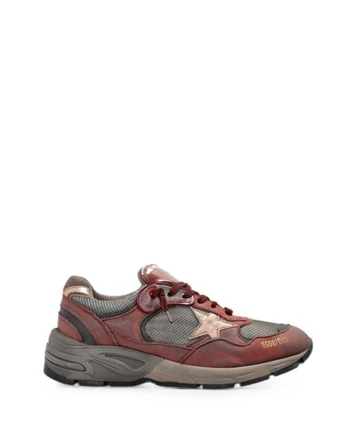 Golden Goose Deluxe Brand Brown Trainers Rame "Running Dad"