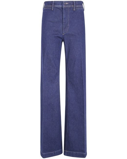 Polo Ralph Lauren Blue Jeans Flare Woven