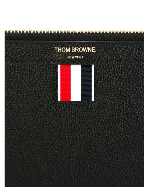 Thom Browne Black Medium Document Holder for men