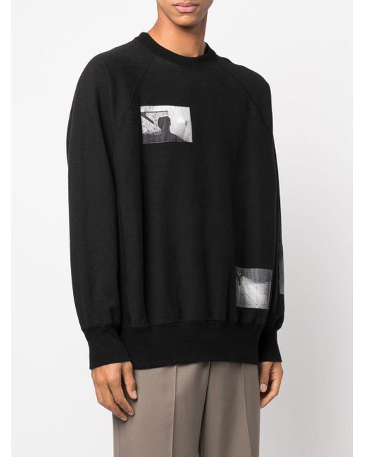 Undercover Black C S Frames Sweater for men