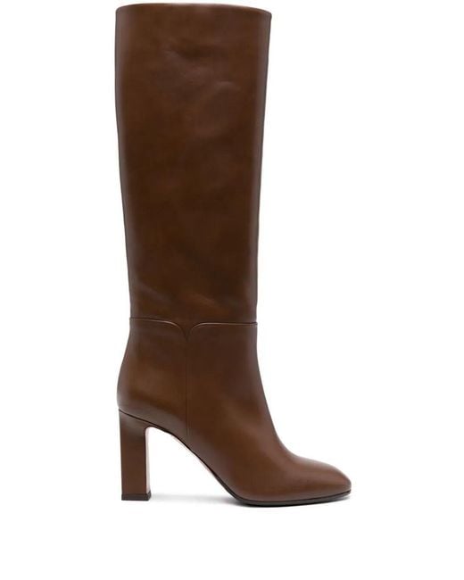 Aquazzura Brown Boots High Heel "Sellier"